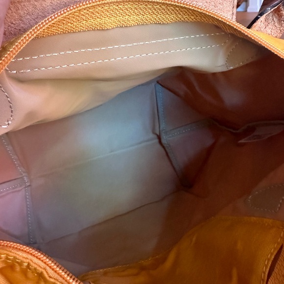 LongChamp LePliage Mini HandBag, Yellow/Brown, VGUC - Picture 11 of 11